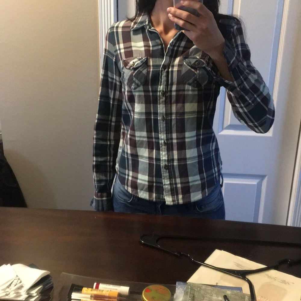 North face button up